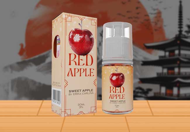 Foom red apple by erika carlina