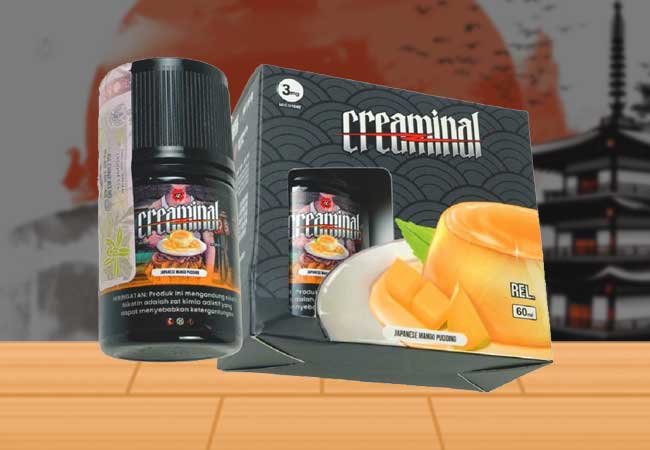 Japanese manggo puding